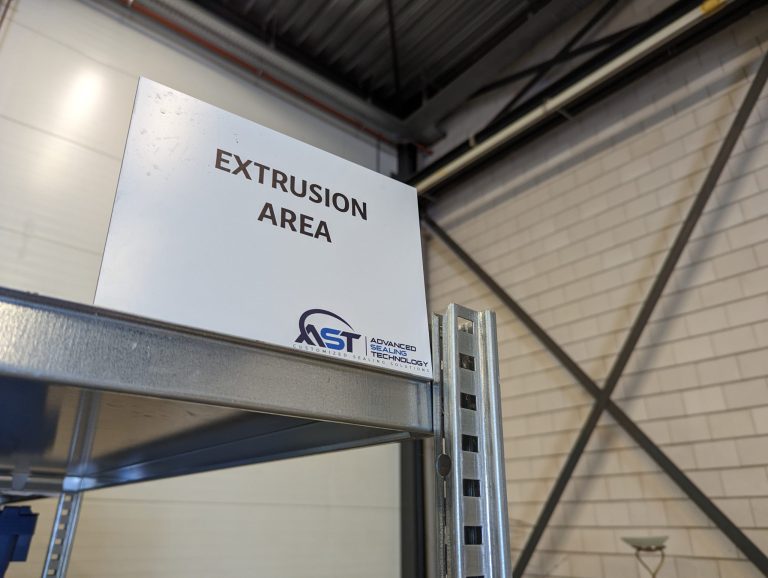 extrusion area