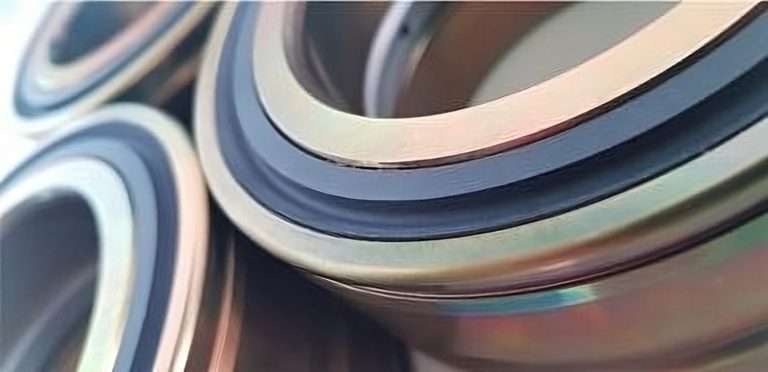 Roller bearing seals after installation