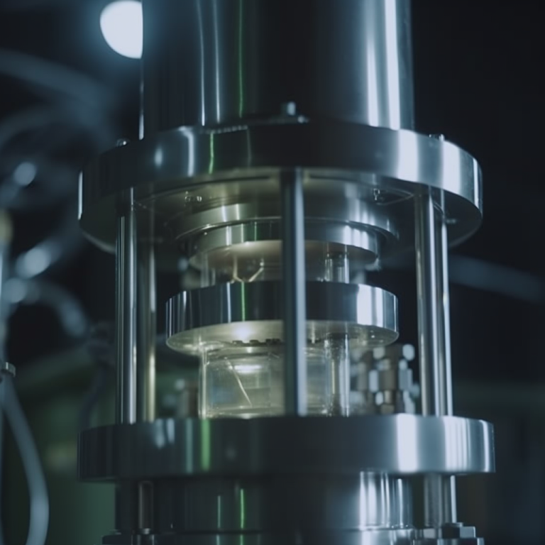 close/up of chemical reactor inflatable Seal Design