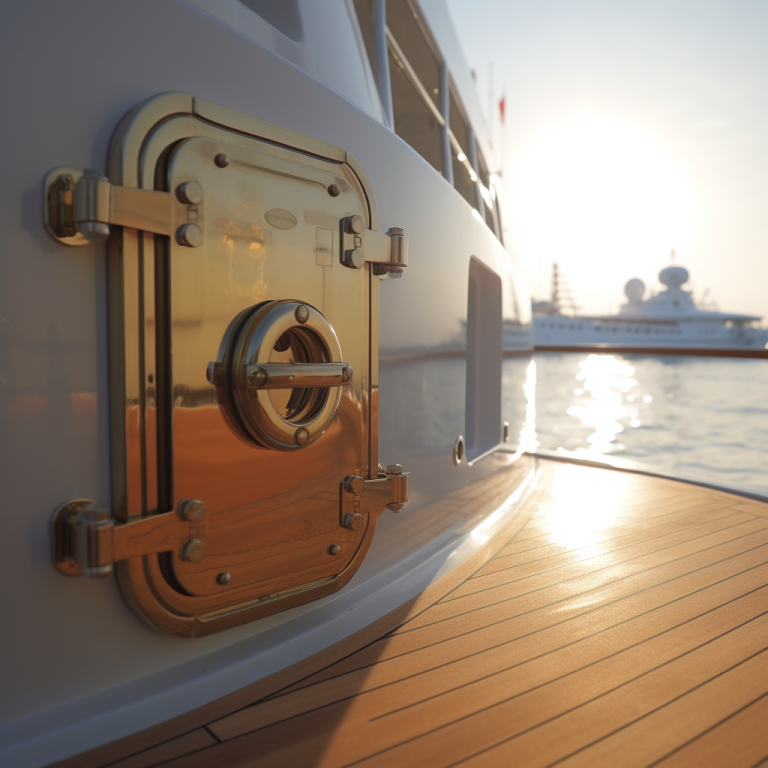 super yacht door hatch with inflatable seal