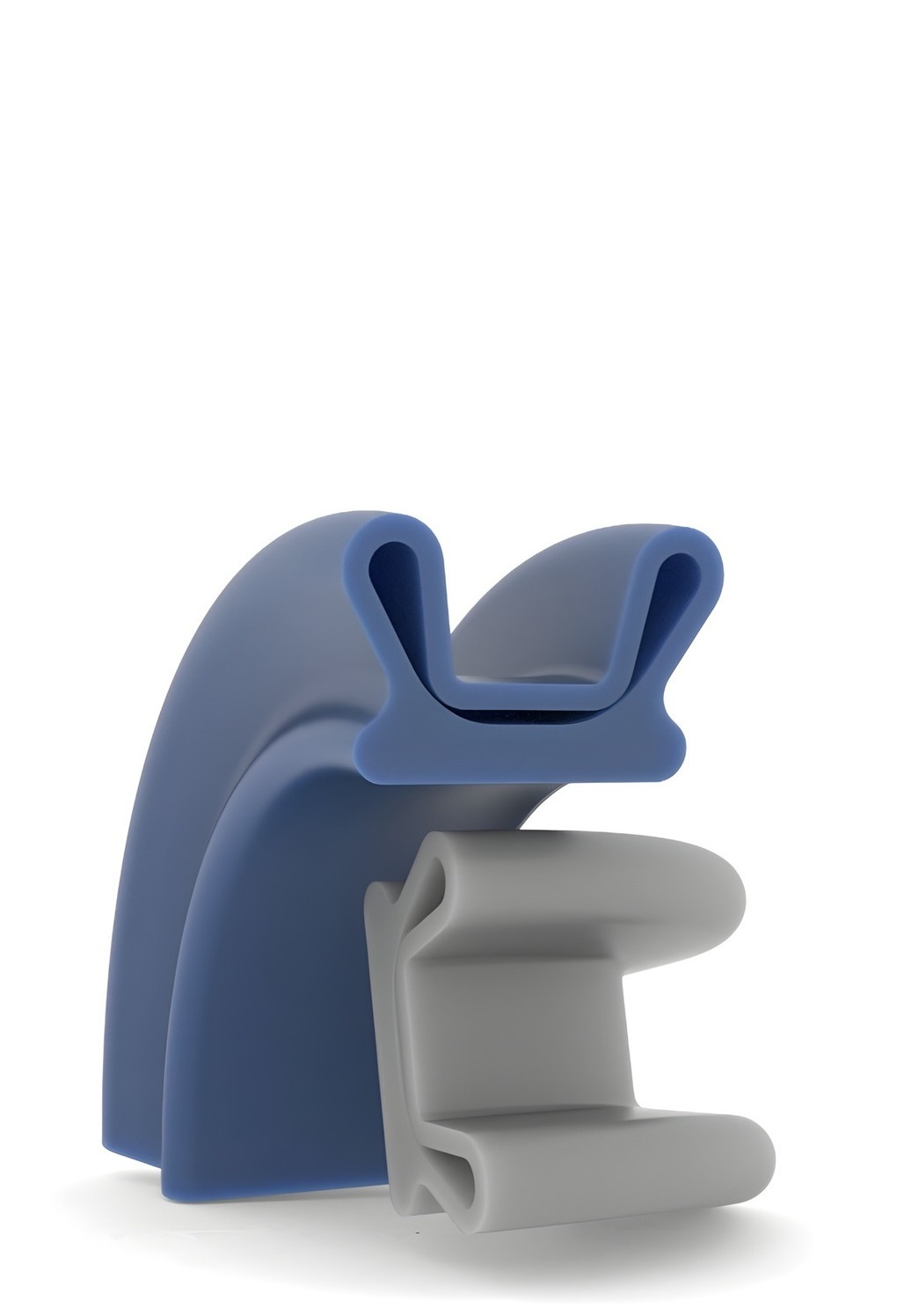 1033-3D snap-in frogleg profile