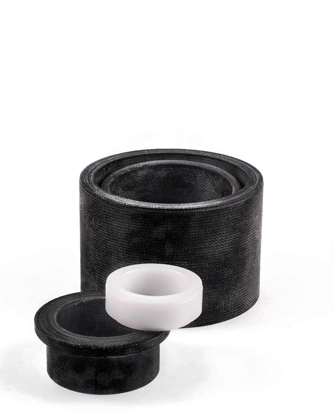 3 Orkot bearings and bushings.