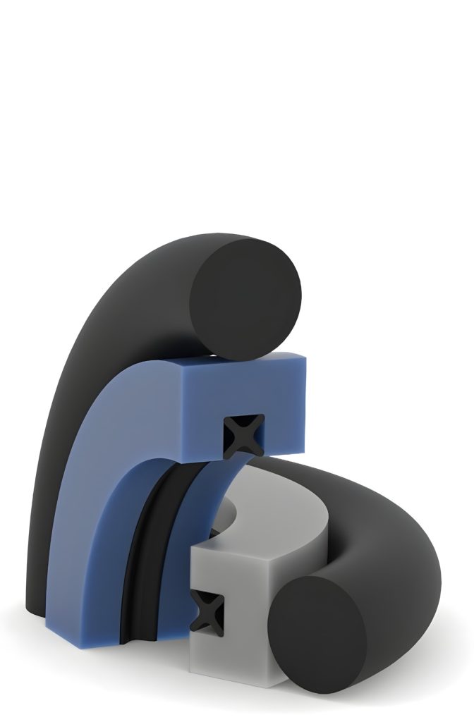 Double working rodseal