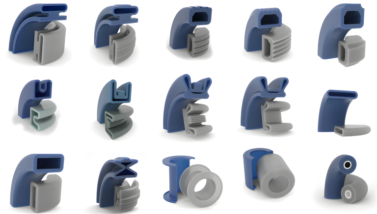 Overview inflatable seal profiles/ overzicht opblaasbare afdichtingen