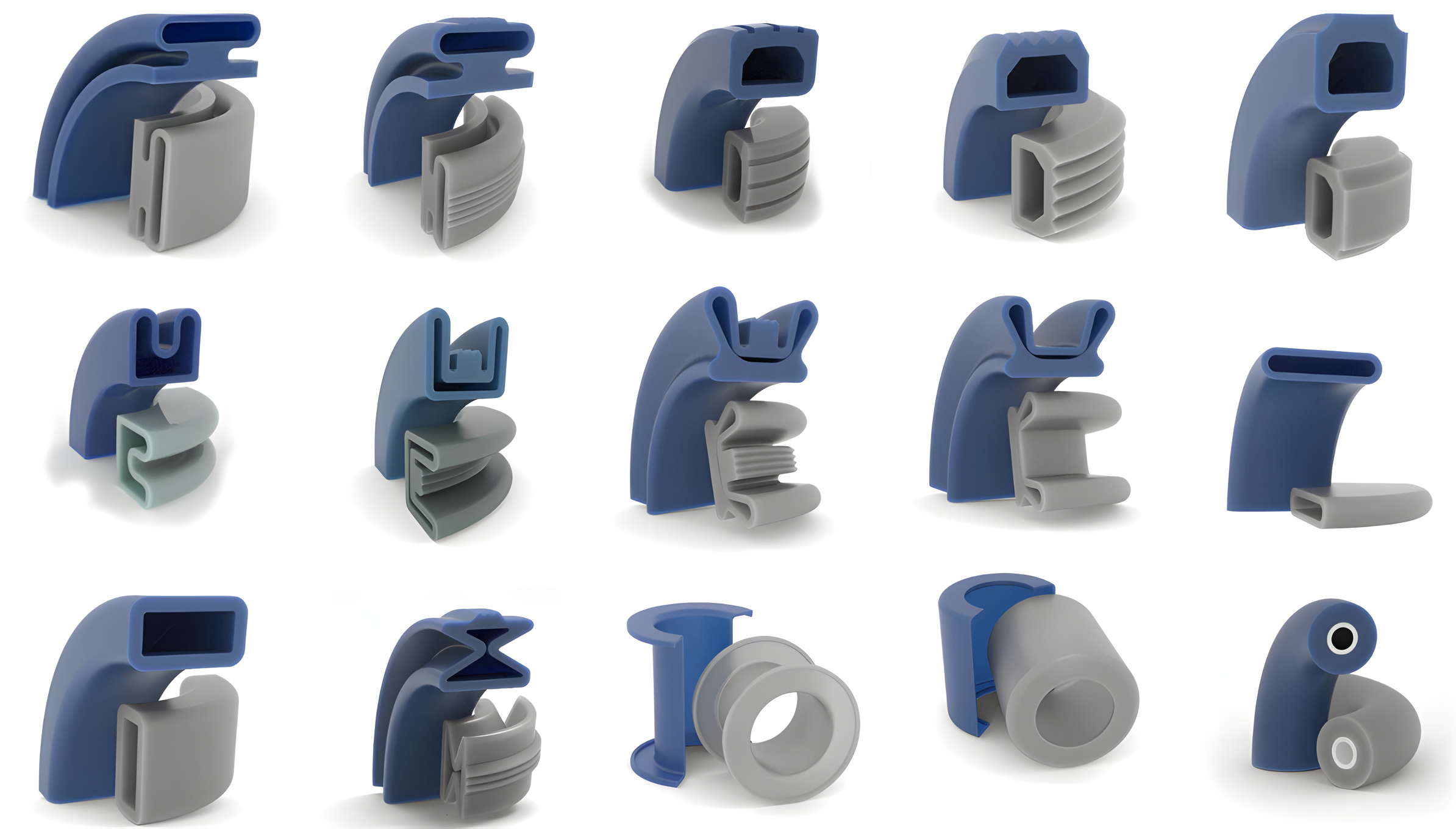 Overview inflatable seal profiles/ overzicht opblaasbare afdichtingen